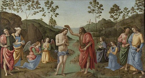 The Baptism of Christ, , Le Pérugin