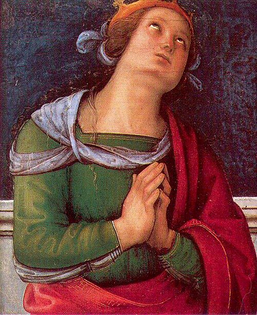 Saint Flavia, 1495, Le Pérugin