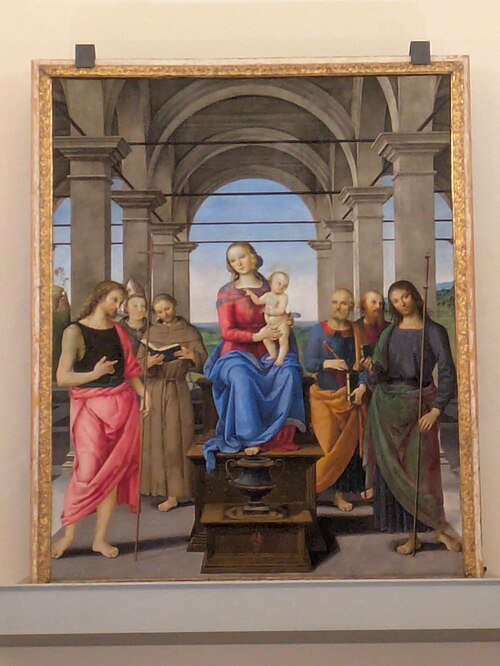 Pala di Senigallia, 1497, Le Pérugin