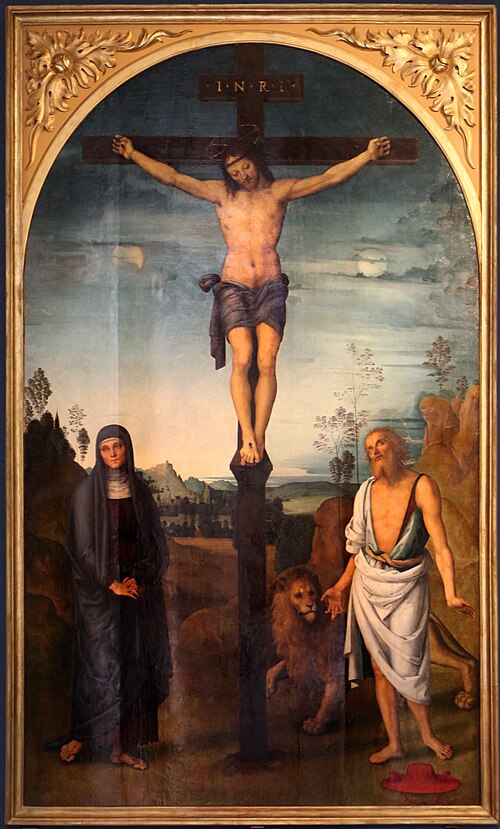 San Girolamo delle Poverine Crucifixion, , Le Pérugin