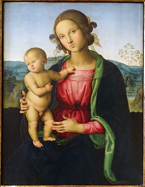 Madonna and Child, 1515, Le Pérugin