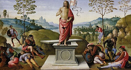 La Résurrection du Christ, 1497, Le Pérugin