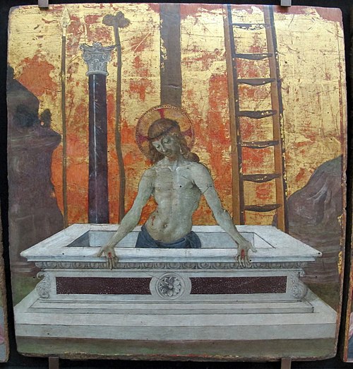Le Christ de douleur, 1473, Le Pérugin