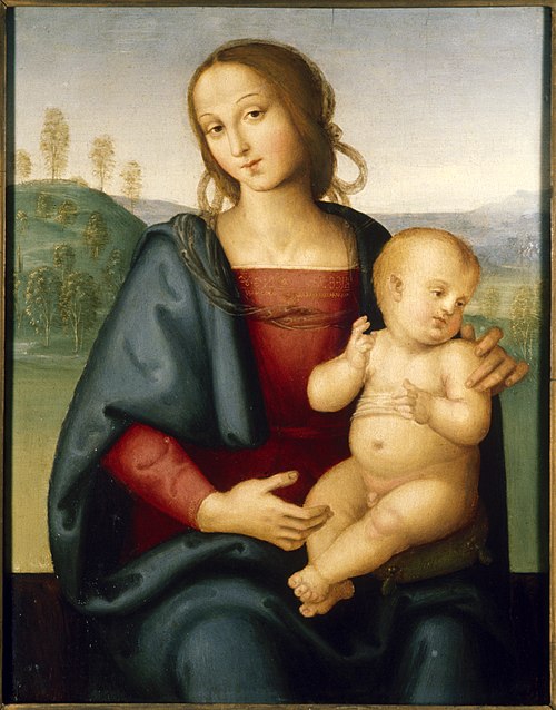 Vierge à l'Enfant, 1520, Le Pérugin