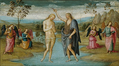 Baptême du Christ, 1506, Le Pérugin
