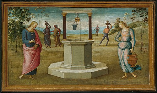 Samaritaine au puits, 1506, Le Pérugin