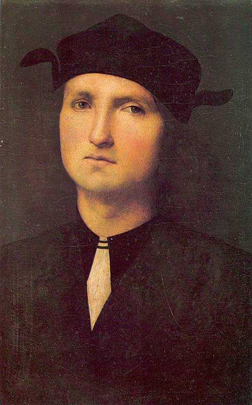 Portrait de jeune homme, 1500, Le Pérugin