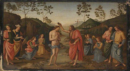 The Baptism of Christ, 1835, Le Pérugin