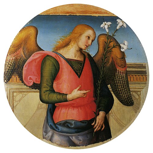Archangel Gabriel, 1502, Pietro Perugino