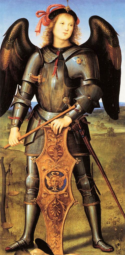L'Archange Michel, 1496, Le Pérugin