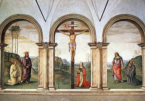 La Crucifixion, 1495, Le Pérugin