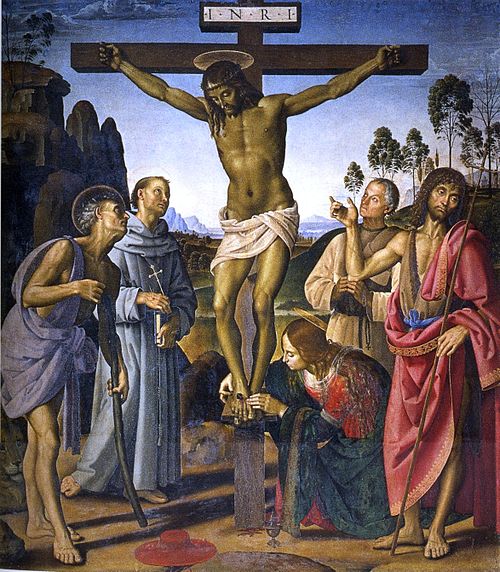 La Crucifixion, 1480, Le Pérugin