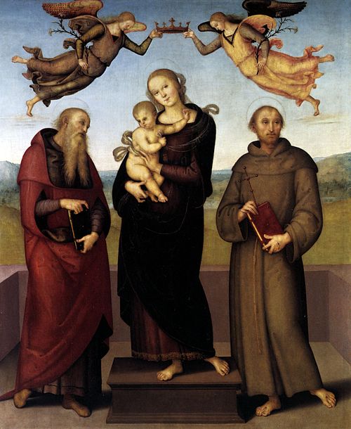 La Vierge de Lorette, 1507, Le Pérugin