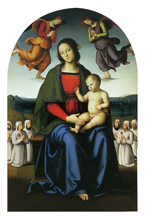Madonna with child, 1496, Pietro Perugino