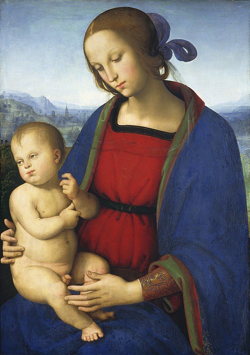 La Vierge à l'Enfant, 1501, Le Pérugin