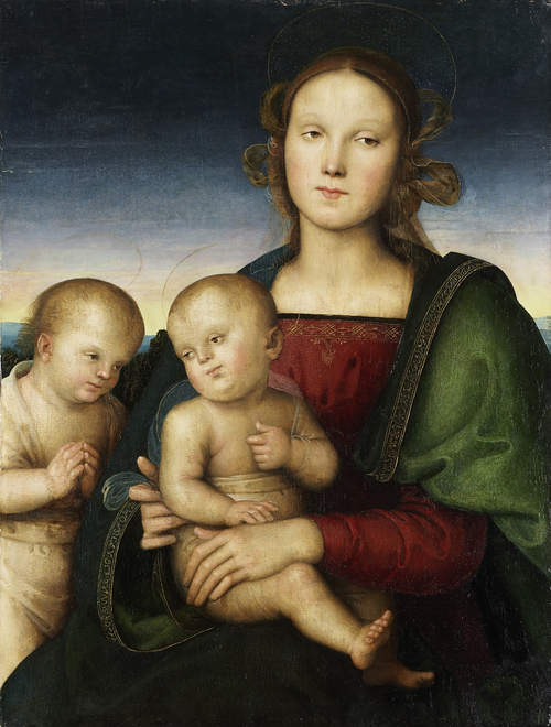La Vierge à l'Enfant avec le petit saint Jean, 1497, Le Pérugin