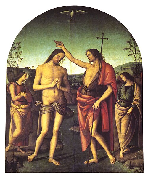 Le Baptême du Christ, 1510, Le Pérugin