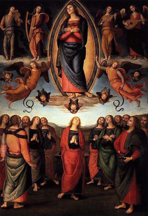 Polyptyque de l'Annunziata, 1504, Le Pérugin