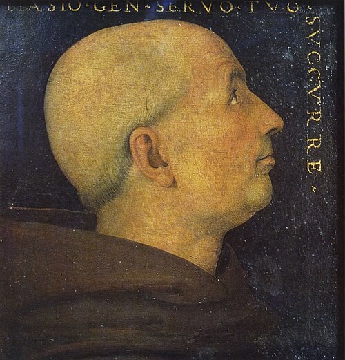 Portrait de Biagio Milanesi, 1500, Le Pérugin