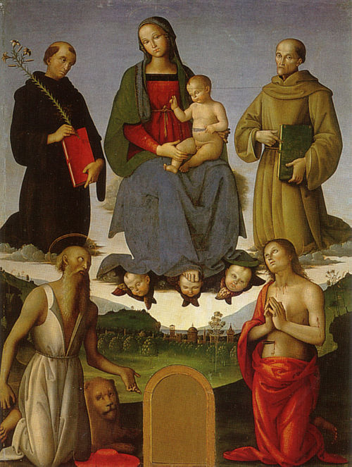 Retable Tezi, 1500, Le Pérugin