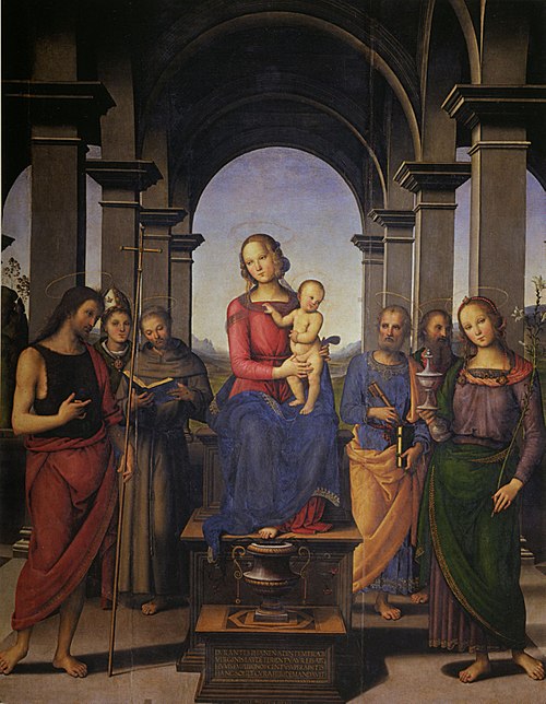 Retable de Fano, 1497, Le Pérugin