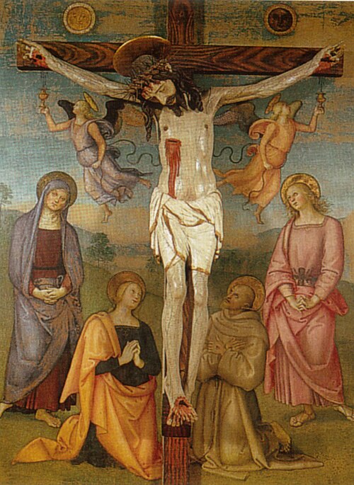 Crucifixion of Christ, 1502, Pietro Perugino
