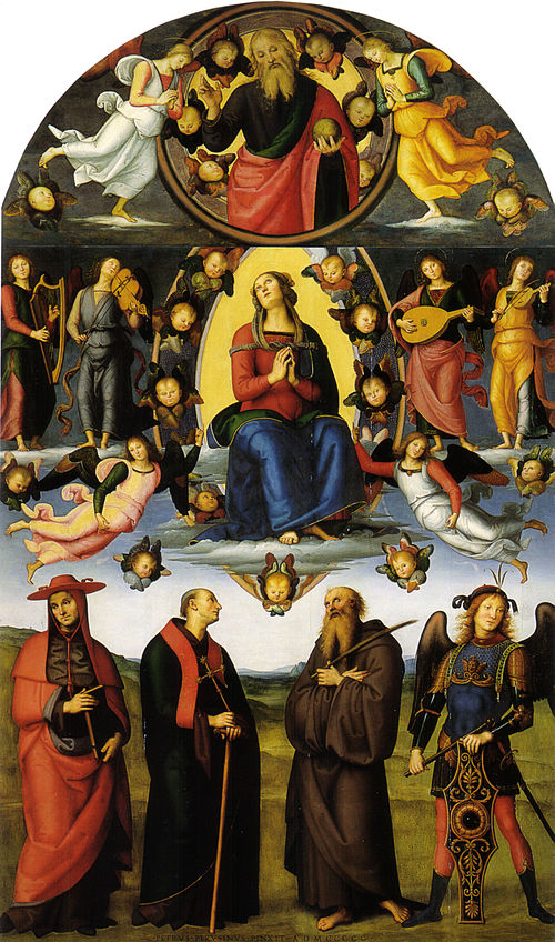 Vallombrosa Altarpiece, 1500, Pietro Perugino