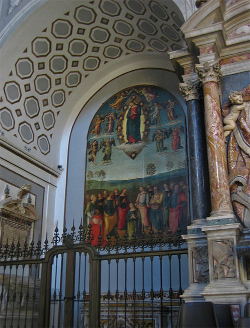 Retable de l'Assomption de la Vierge, 1506, Le Pérugin