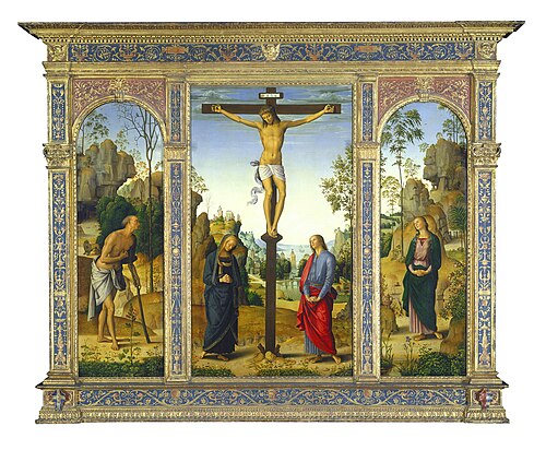 triptyque Galitzin, 1481, Le Pérugin