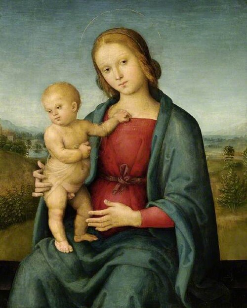 Virgin and Child, 1515, Le Pérugin