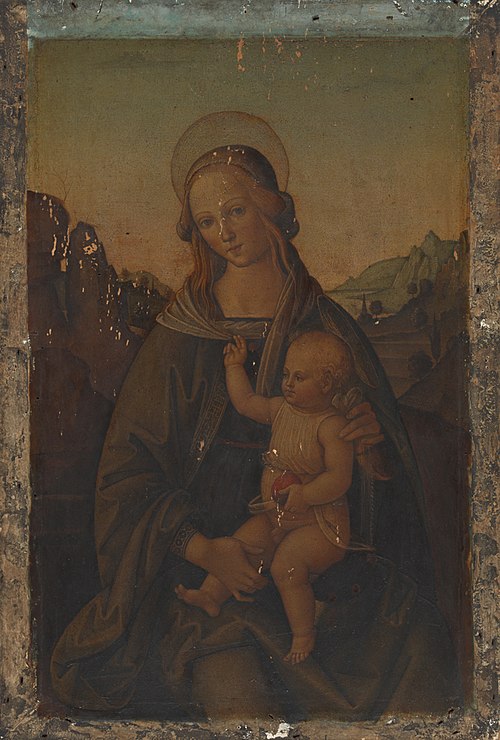 Vierge à l'Enfant, , Le Pérugin