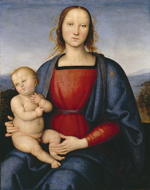 Vierge à l'Enfant, 1500, Le Pérugin