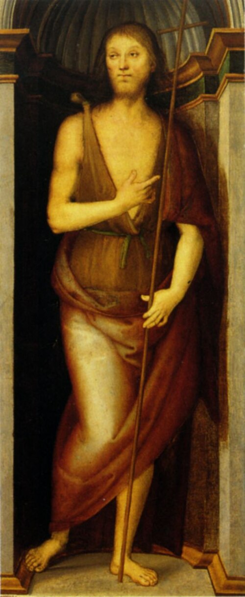 San Giovanni Battista, , Le Pérugin