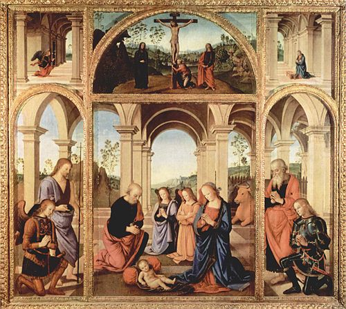 Polyptyque Albani Torlonia, 1491, Le Pérugin