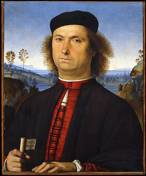 Portrait de Francesco delle Opere, 1494, Le Pérugin