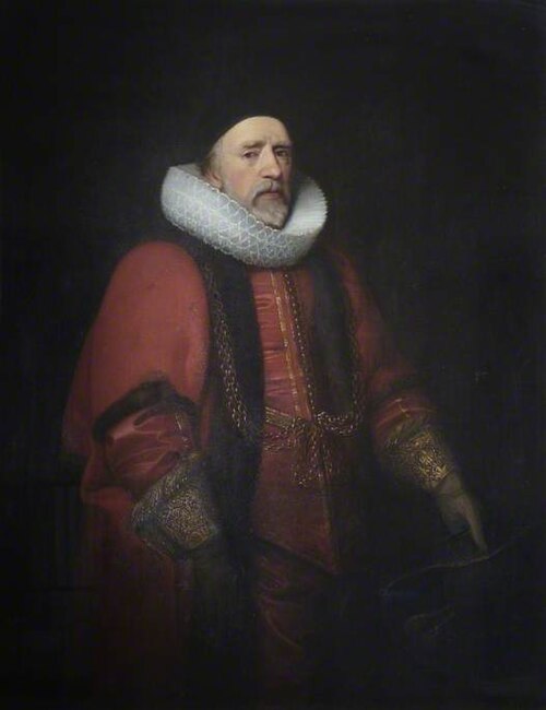 Nicholas Rainton (1569–1646), President of St Bartholomew's Hospital, 1643, William Dobson