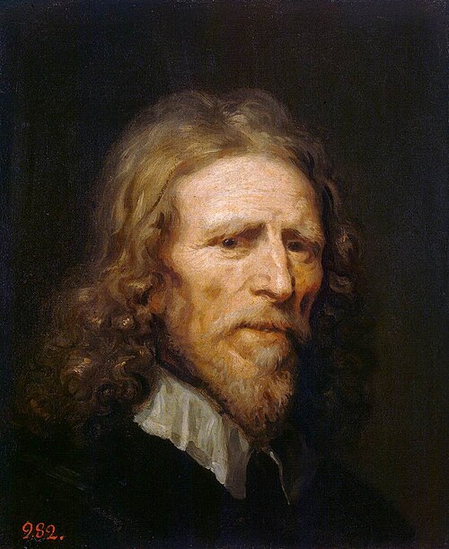 Portrait of Abraham van der Doort, 1640, William Dobson
