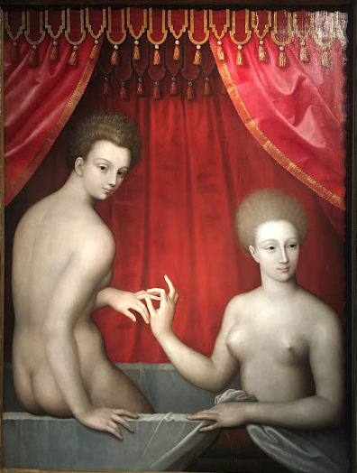 Women Bathing, 1595, École de Fontainebleau