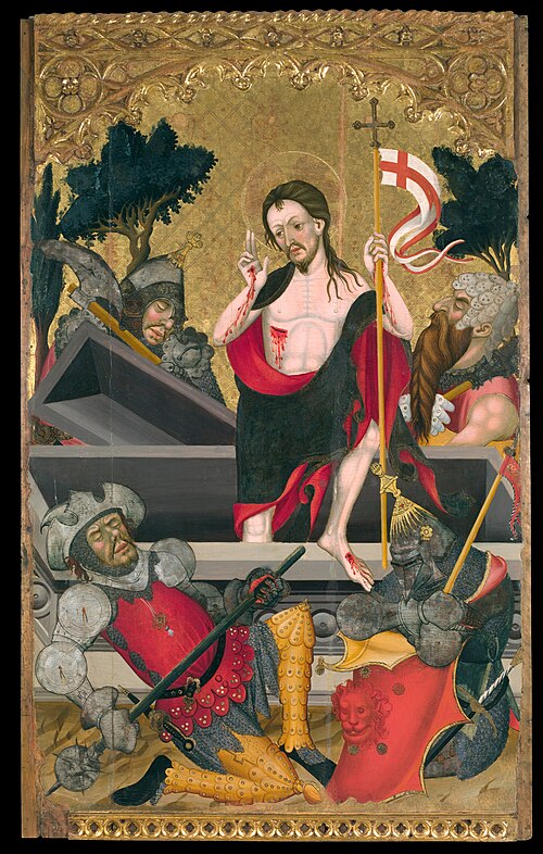 Resurrection of Christ, 1407, Guerau Gener