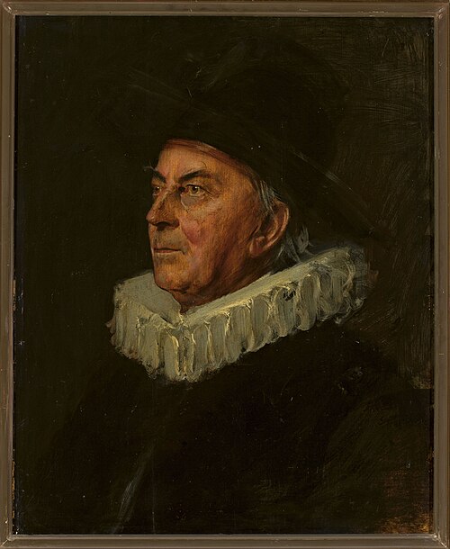 Portrait du professeur Syboldt., 1850, Franz von Lenbach