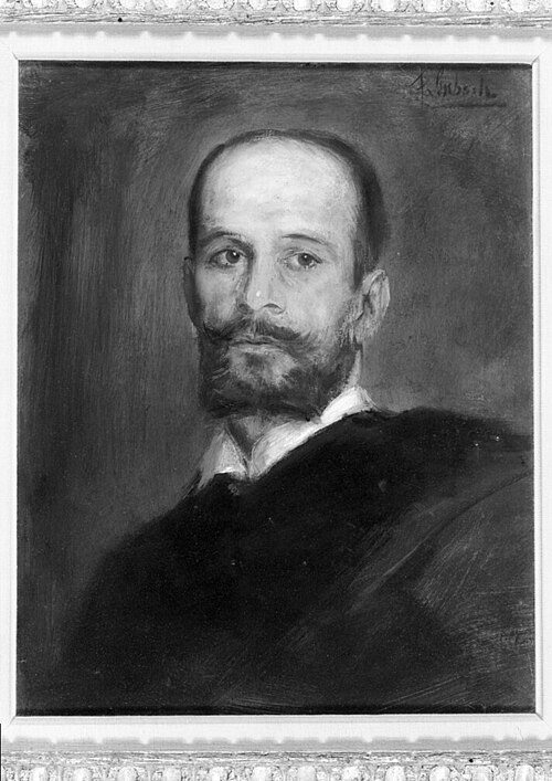 Portrait of a Man, , Franz von Lenbach