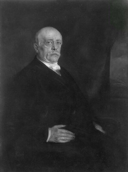 Bismarck, sitzend, 1888, Franz von Lenbach