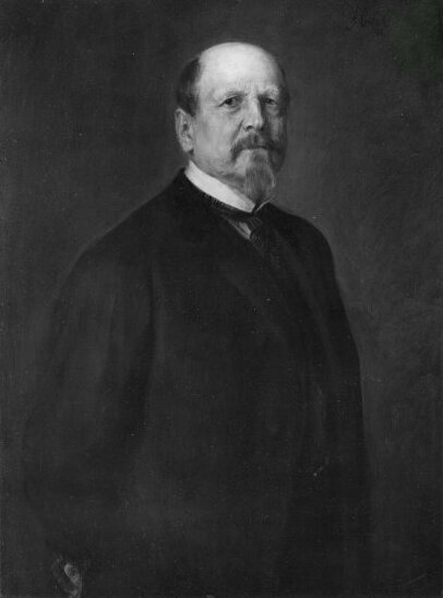 L.v.Hagn, Portr. of a man, 1888, Franz von Lenbach