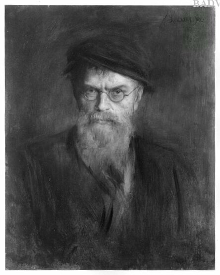Self - portrait, 1902, Franz von Lenbach