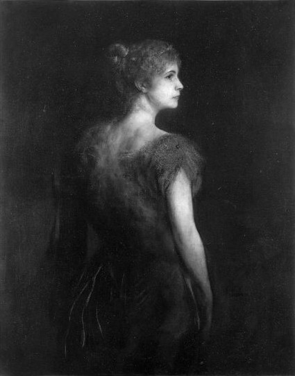 Portrait of a young lady, 1898, Franz von Lenbach