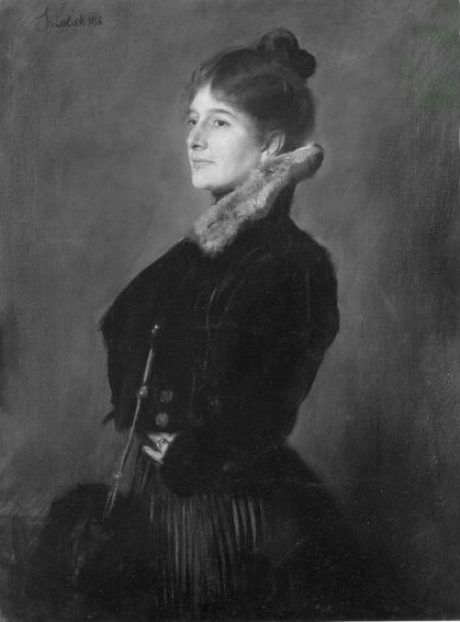 portrait of a lady, 1898, Franz von Lenbach
