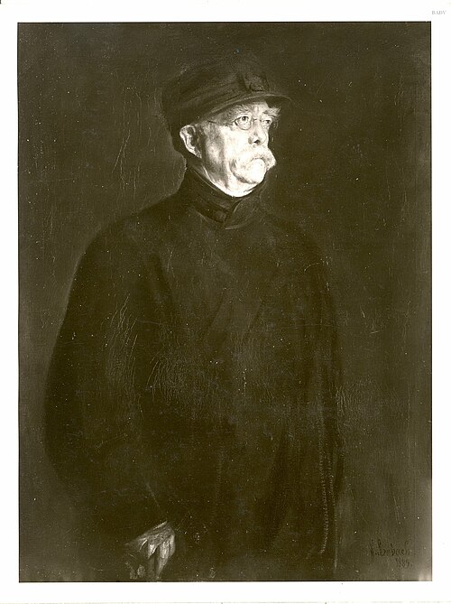 Portrait of Bismarck, 1889, Franz von Lenbach