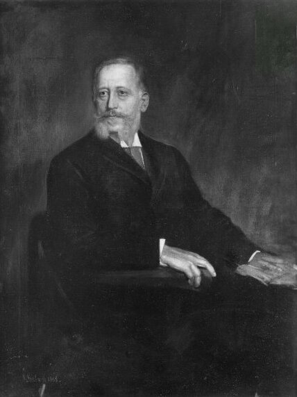 Portrait of an aged gentleman, 1888, Franz von Lenbach