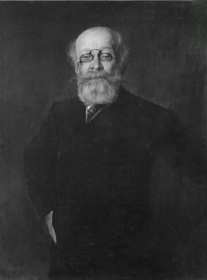 Portrait of Freiherr von Perfall, 1880, Franz von Lenbach