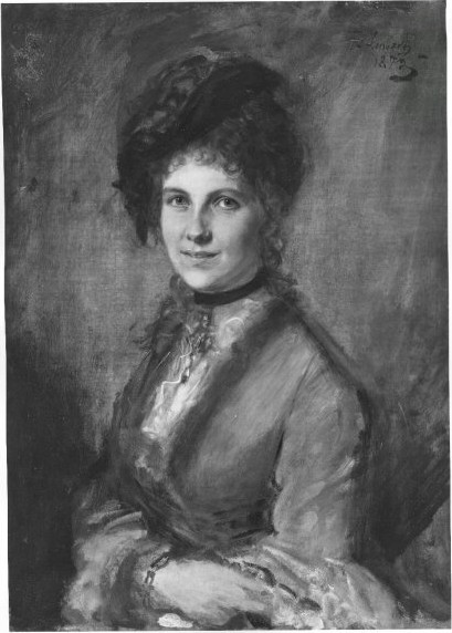 Bildnis der Gräfin Wolkenstein, 1872, Franz von Lenbach